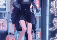 动漫街头小姐姐原图壁纸,动漫小姐姐原图壁纸魅力解析